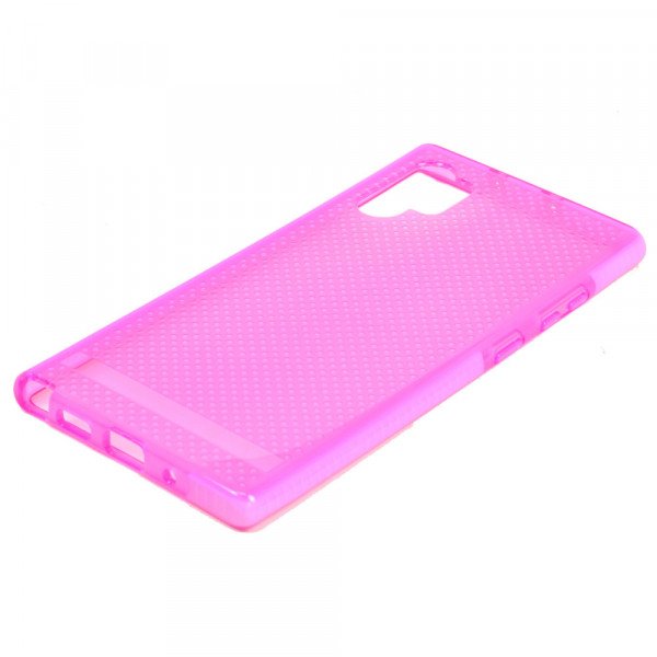 Wholesale Galaxy Note 10+ (Plus) Mesh Armor Hybrid Case (Hot Pink)